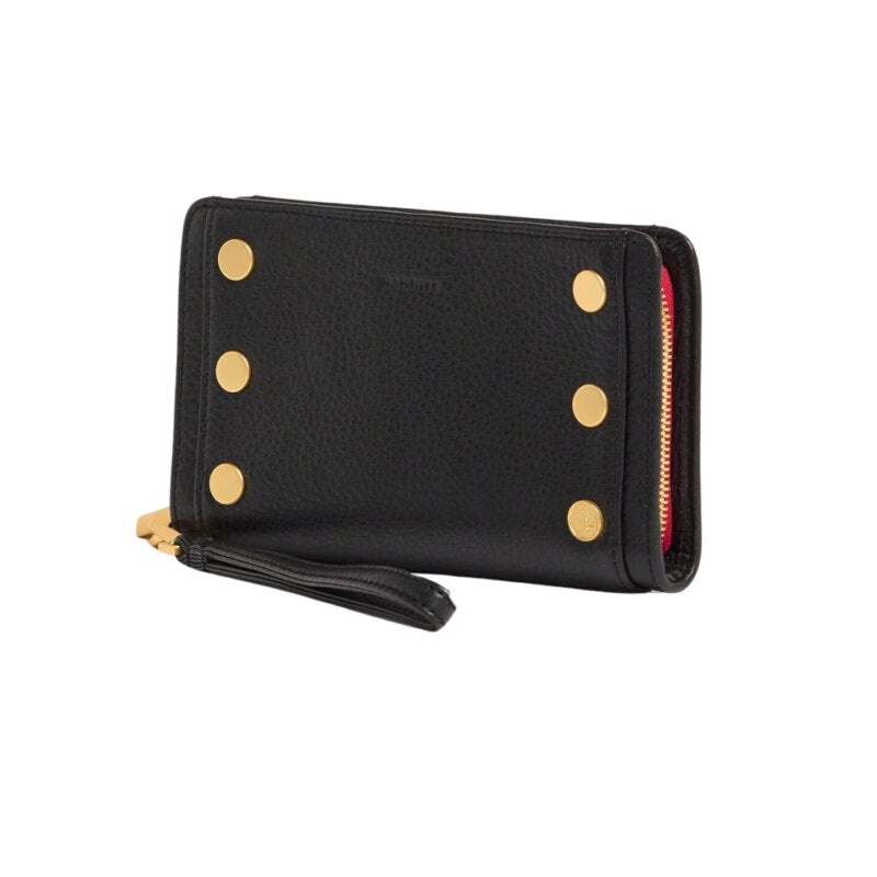Bryant Wallet Black Red Zipper