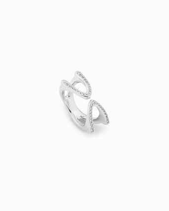 Stand Out Topaz Ring- Silver