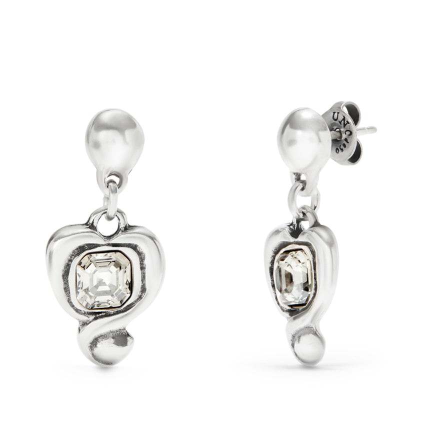 Ser Expresiva Earrings- Silver