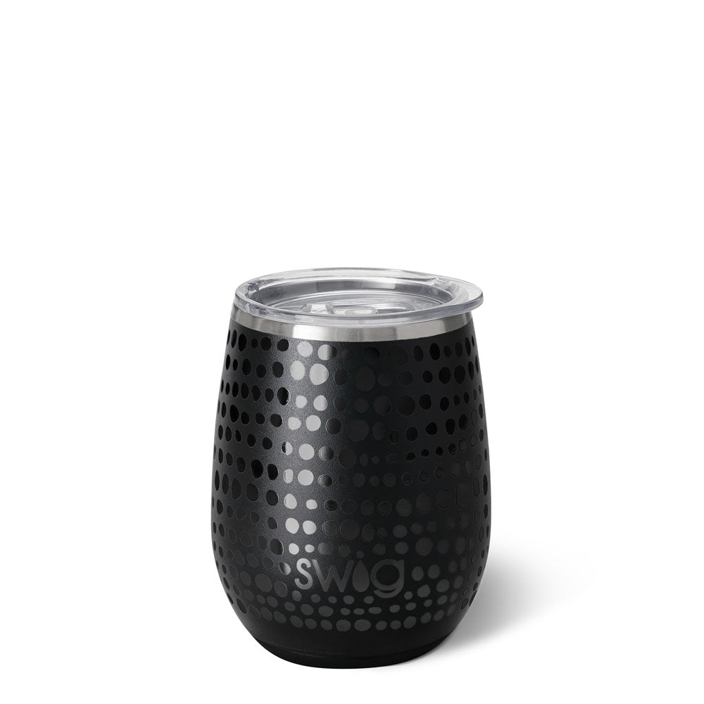 14 oz Glamazon Onyx Stemless