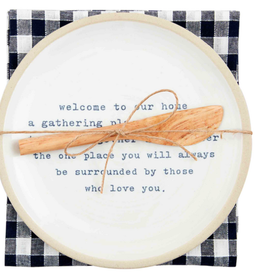 Welcome App Plate