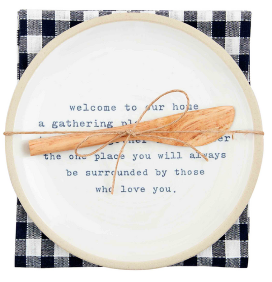 Welcome App Plate