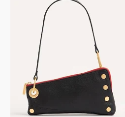 Nash Pochette Black Red Zipper