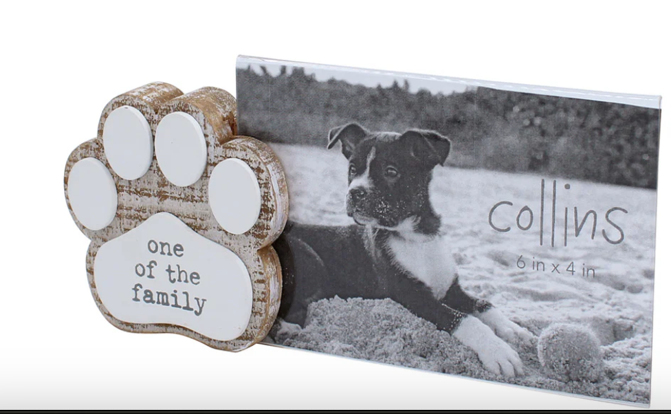 One of the Family Paw Print Frame