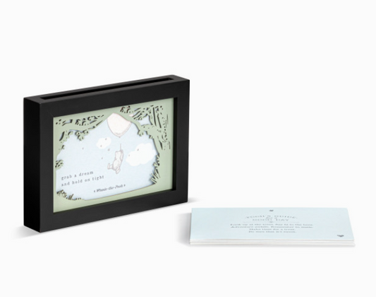 Winnie the Pooh Well Being Cards and Frame