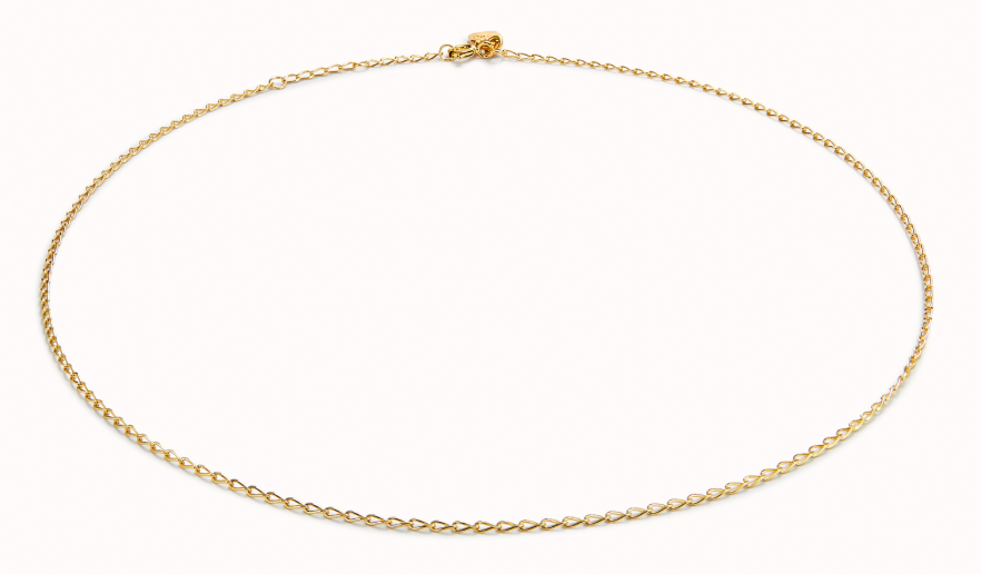 Link chain charm necklace