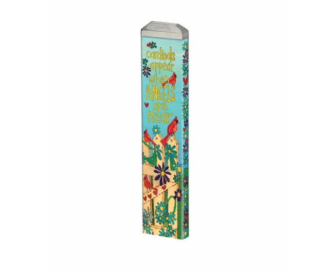 Cardinals Appear 13" Mini Art Pole