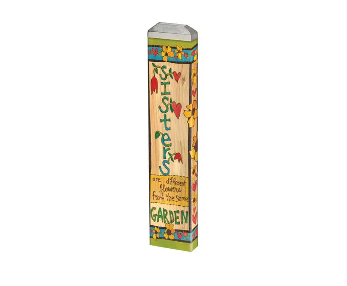 Sisters 13" Mini Art Pole