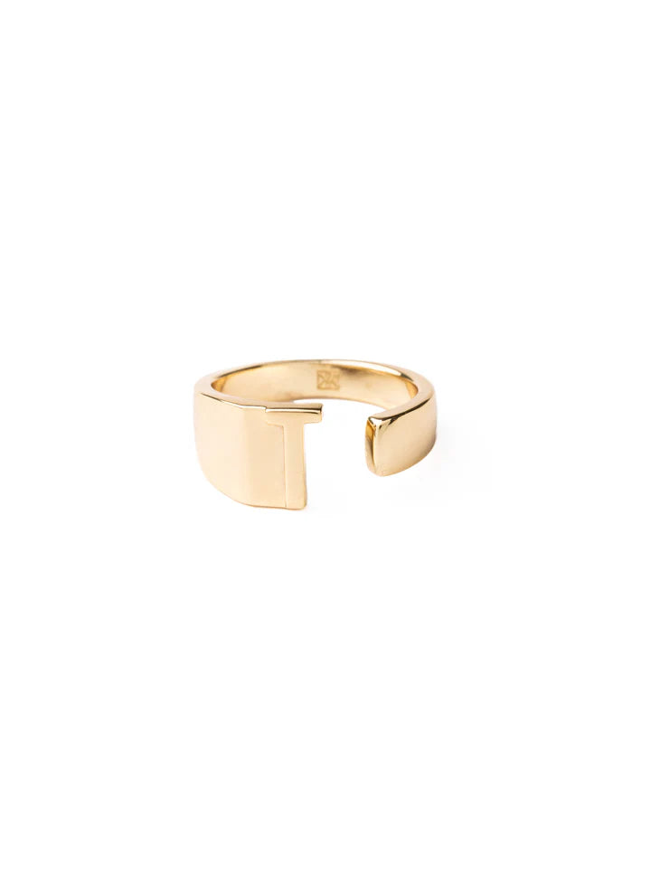 Luxe Sydney Initial Ring