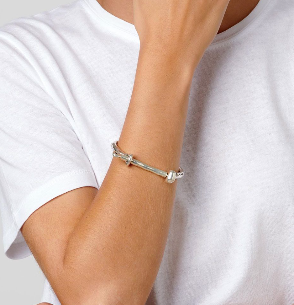 Shackled Bracelet- Silver