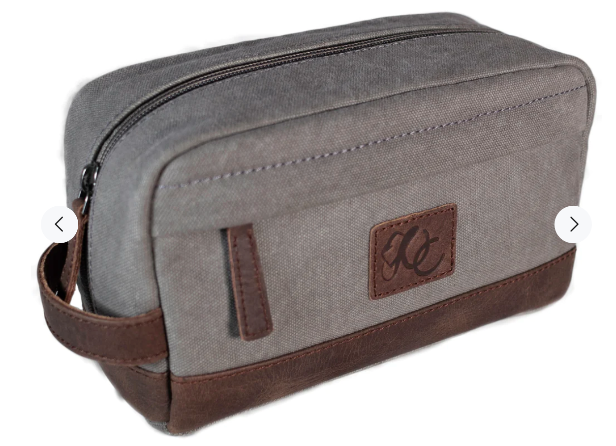 Canvas Dopp Toiletry Bag