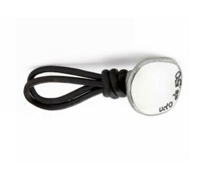 Uno De 50 Leather Extender- Silver