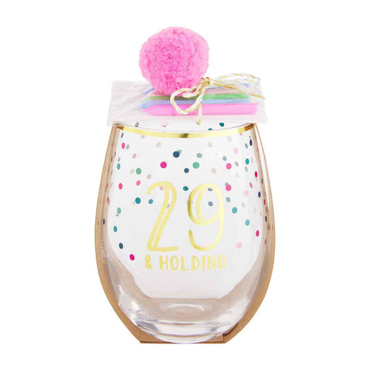 29 Birthday Wine Glass