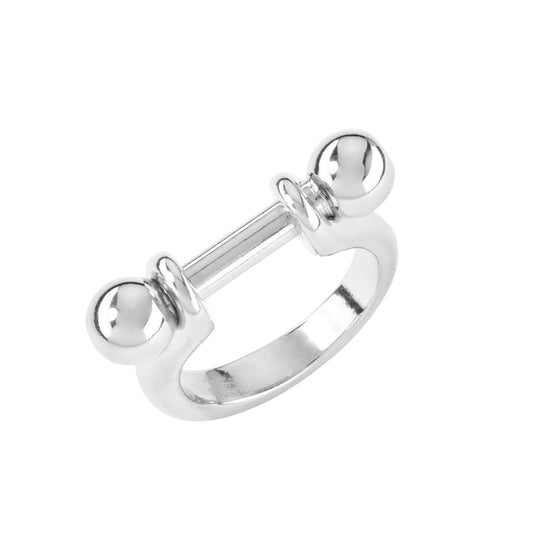 Pick 1 ring silver