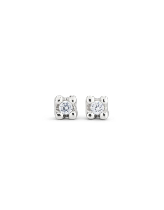 Cosmos Earrings- Silver