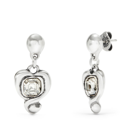 Ser Expresiva Earrings- Silver