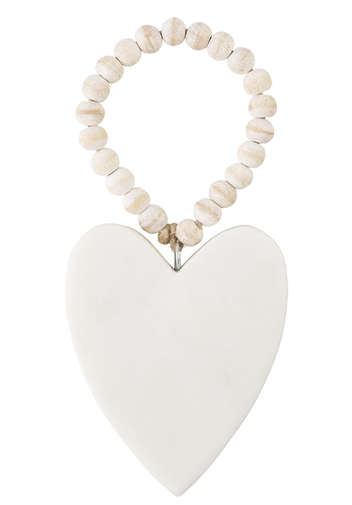 Marble Heart Ornament