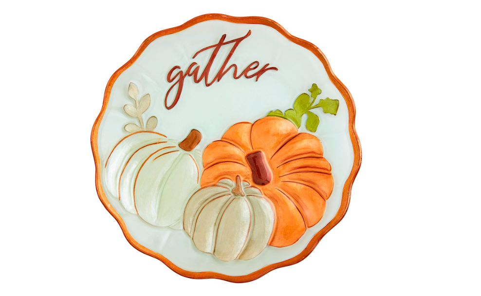 Glass Gather Fall Platter