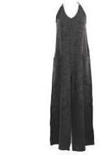 Knit Jump Suit Charcoal