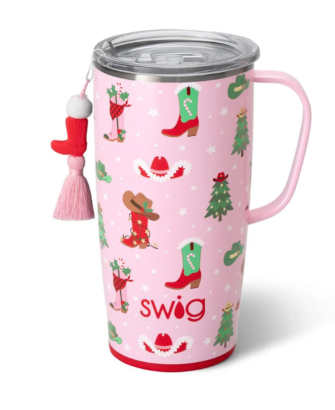 Howdy Holidays Travel Mug 22oz