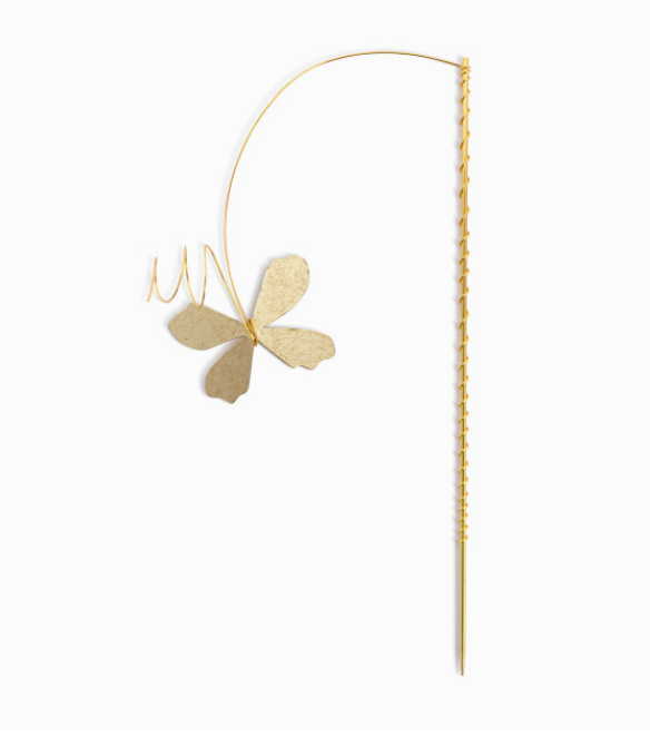 Floral Gold Pick