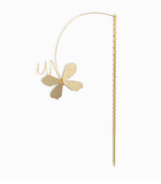 Floral Gold Pick