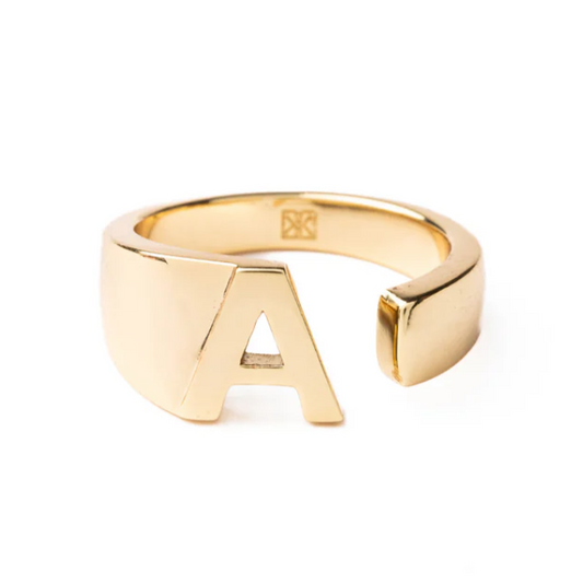 Luxe Sydney Initial Ring