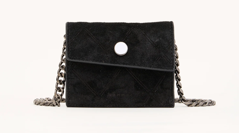 Montana Pendant- Noir Diamond Suede
