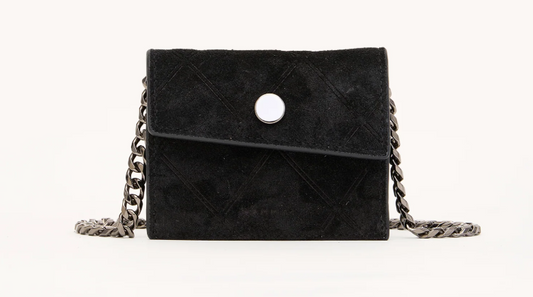 Montana Pendant- Noir Diamond Suede