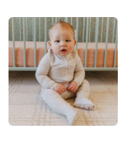 Zip-Up Footie Pajama -OAT