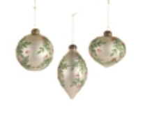 Raz Holiday Ornaments 2026