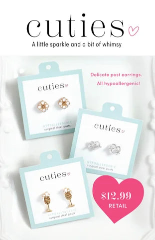 Cuties Periwinkle Earrings ($12.99)