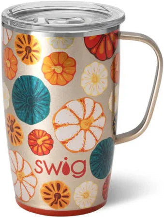 Fall Harvest 22 oz travel mug