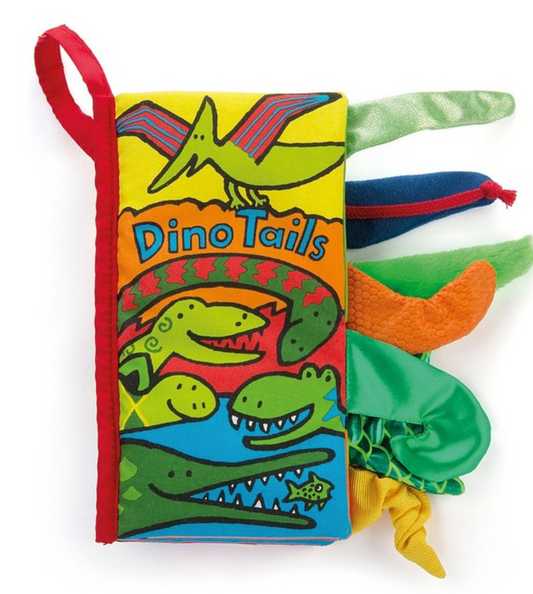 Dino Tails Fabric Book